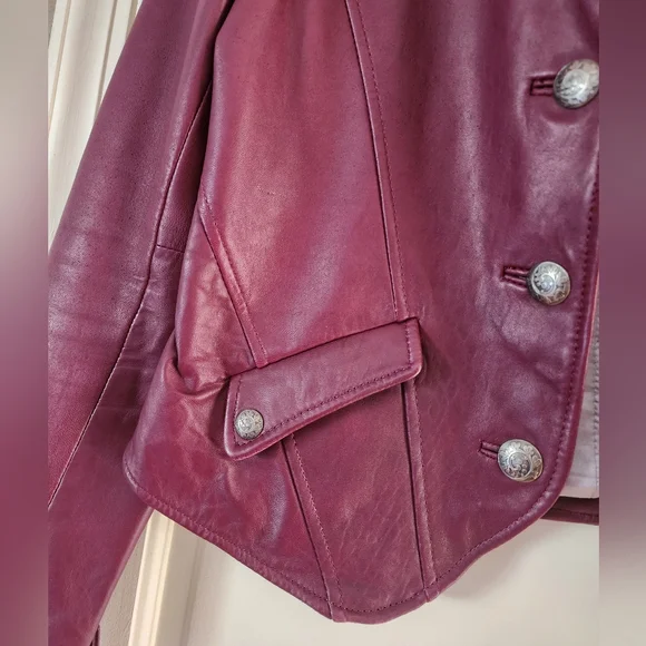 Knoles & Carter Women's Italian lamb skin Jackets.size L.New condition ❤️. - Picture 6 of 10